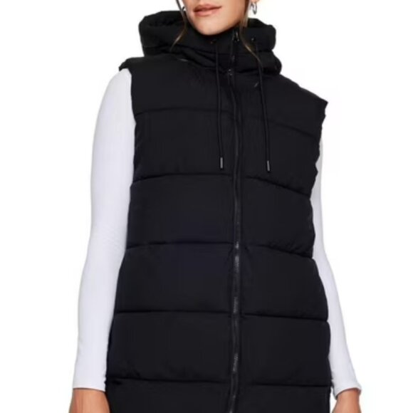 George Long Puffer Vest - Picture 2 of 4